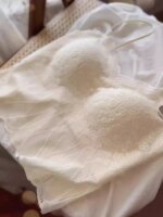 Top de encaje sexy con tirantes, bralette sin espalda, sujetador inalámbrico para mujer con almohadillas fijas, estilo sujeta... - Imagen 2