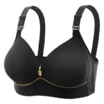 Sujetador con cierre Sexy para mujer, sujetador de sujeción frontal, sujetadores inalámbricos para mujer, lencería push-up de talla grande, sin anillo de acero, 6 uds. - Imagen 6
