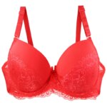 DaiNaFang-sujetadores transpirables con realce para mujer, ropa interior con lazo 34/75 36/80 38/85 40/90 42/95 44/100 BCDE, lencería de talla grande - Imagen 3