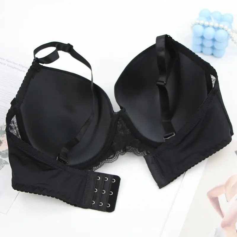 DaiNaFang-sujetadores transpirables con realce para mujer, ropa interior con lazo 34/75 36/80 38/85 40/90 42/95 44/100 BCDE, lencería de talla grande