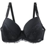 DaiNaFang-sujetadores transpirables con realce para mujer, ropa interior con lazo 34/75 36/80 38/85 40/90 42/95 44/100 BCDE, lencería de talla grande - Imagen 2
