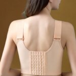 Sujetadores inalámbricos para mujer, lencería Sexy de talla grande, ropa interior de realce, Sujetador de encaje de línea larga, copa C D E - Imagen 2