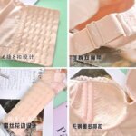 Sujetadores inalámbricos para mujer, lencería Sexy de talla grande, ropa interior de realce, Sujetador de encaje de línea larga, copa C D E - Imagen 5