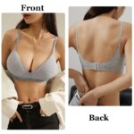 Sujetador para mujer con escote en V y tirantes - Imagen 3