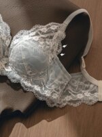 Conjunto de sujetador de encaje sexy para mujer, estilo Pure Desire, con efecto push-up para busto pequeño, antideslizante, c... - Imagen 4