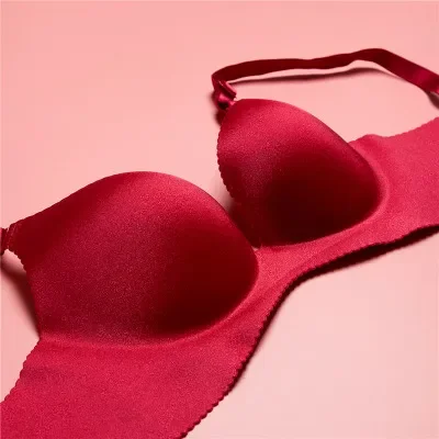 Bralette cómodo sin costuras para mujer, sujetador inalámbrico ultrasuave, levantamiento ligero, forma Natural, relleno extraíble, Top de lencería Sexy