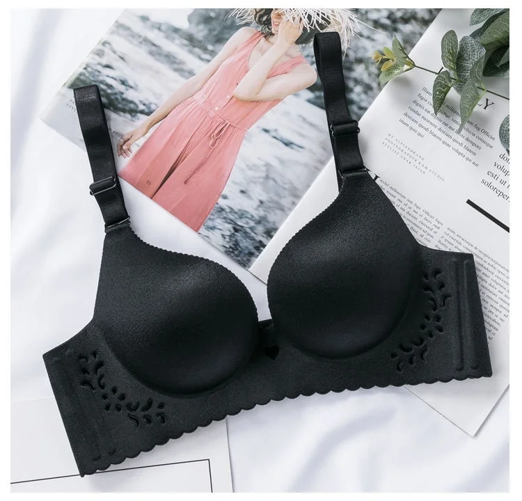 Sujetador grueso para mujer, copa de moño súper gruesa de 8cm, una pieza, sin rastro, sin anillo de acero, pecho, pecho, copa a, lencería sexy para mujer Sujetador grueso para mujer, copa de moño súper gruesa de 8cm, una pieza, sin rastro, sin anillo de acero, pecho, pecho, copa a, lencería sexy para mujer
