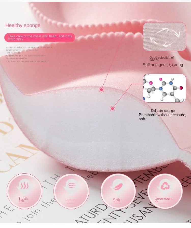 Sujetador grueso para mujer, copa de moño súper gruesa de 8cm, una pieza, sin rastro, sin anillo de acero, pecho, pecho, copa a, lencería sexy para mujer Sujetador grueso para mujer, copa de moño súper gruesa de 8cm, una pieza, sin rastro, sin anillo de acero, pecho, pecho, copa a, lencería sexy para mujer