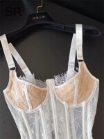 Corset para mujer con encaje y sin mangas - Imagen 5
