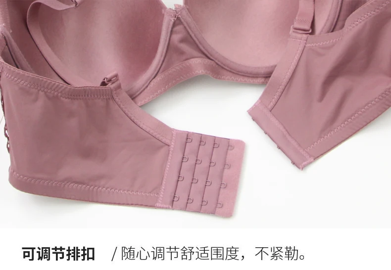 Sujetadores grandes de realce para mujer, ropa interior Sexy de encaje con lazo sólido, molde fino, copa completa, lencería de talla grande, novedad de 2025 Sujetadores grandes de realce para mujer, ropa interior Sexy de encaje con lazo sólido, molde fino, copa completa, lencería de talla grande, novedad de 2025