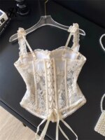 Corset para mujer con bordado - Imagen 2