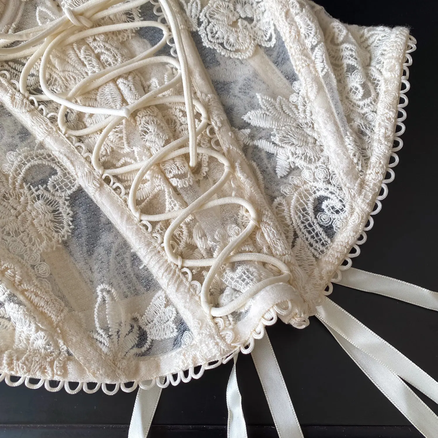 Corset para mujer con bordado