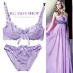 Conjuntos de sujetador y bragas transparentes de encaje Sexy ultrafino para mujer, talla grande - Imagen 3