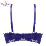 PAERLAN-Sujetador Floral de encaje con cierre frontal sin aros, ropa interior Sexy de una pieza con realce de pecho pequeño, sin costuras - Imagen 5