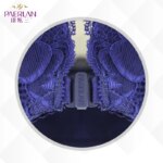PAERLAN-Sujetador Floral de encaje con cierre frontal sin aros, ropa interior Sexy de una pieza con realce de pecho pequeño, sin costuras - Imagen 4