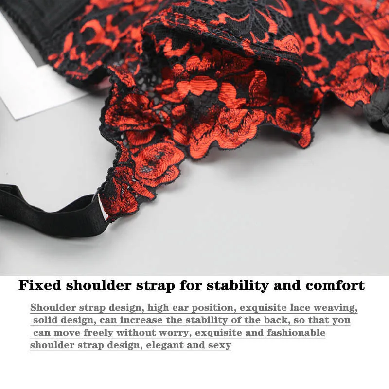 DaiNaFang-sujetadores bordados de encaje para mujer, ropa interior push-up, Bralette ajustado grande BH, lencería de talla grande
