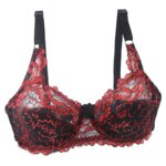 DaiNaFang-sujetadores bordados de encaje para mujer, ropa interior push-up, Bralette ajustado grande BH, lencería de talla grande - Imagen 4