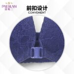 PAERLAN-Sujetador de realce para mujer, ropa interior sexy, cierre frontal, Copa gruesa, encaje de verano, cómodo, Tirantes ajustables, una pieza - Imagen 3