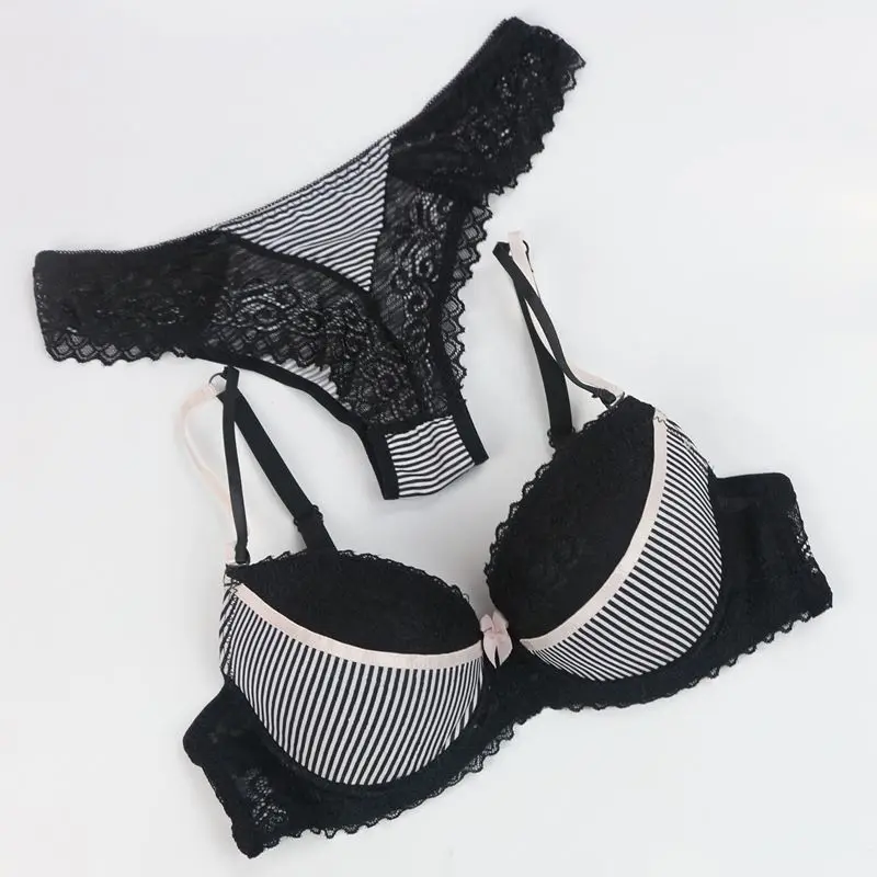 Conjunto de sujetador de copa BCDE, ropa interior de lujo de manga corta, encaje, push up, Brasia, Sexy, nueva