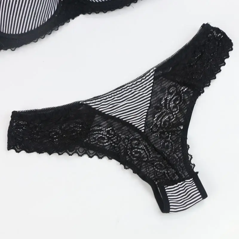 Conjunto de sujetador de copa BCDE, ropa interior de lujo de manga corta, encaje, push up, Brasia, Sexy, nueva