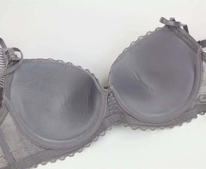 Conjunto de sujetador de copa BCDE, ropa interior de lujo de manga corta, encaje, push up, Brasia, Sexy, nueva