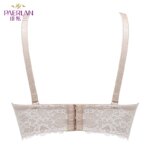 PAERLAN-Sujetador de encaje Sexy para mujer, vestido de media Copa, pecho pequeño, Push-up, lencería con cordón, 1/2 - Imagen 4