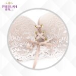 PAERLAN-Sujetador de encaje Sexy para mujer, vestido de media Copa, pecho pequeño, Push-up, lencería con cordón, 1/2 - Imagen 6