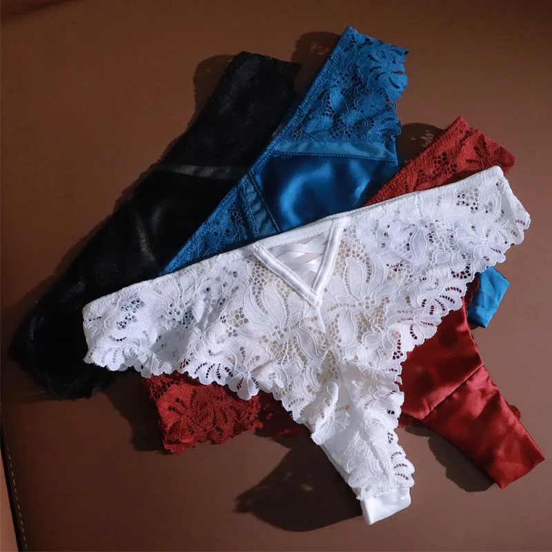 Toucheart-Conjunto de 3 piezas de ropa interior Sexy para mujer, conjunto de sujetador fino de encaje transparente de malla con faja, traje de lencería Sexy nuevo