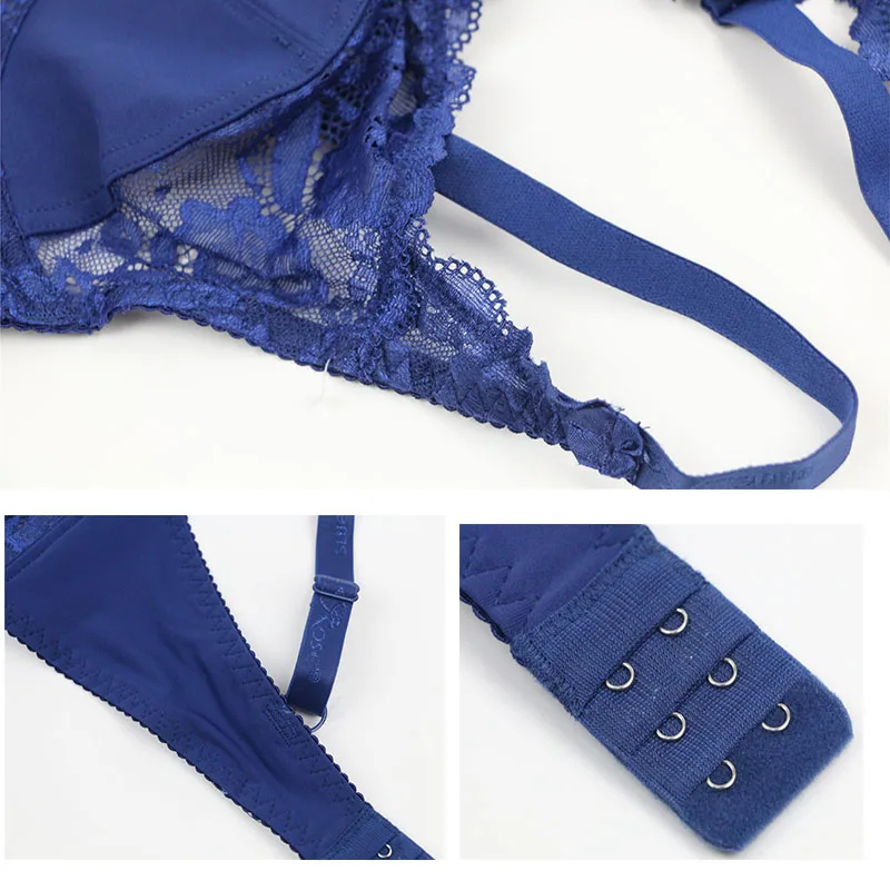 DaiNaFang-Sujetador de encaje de talla grande para mujer, ropa interior de copa CDE, Bralette, Top corto, lencería femenina Sexy, sujetador de realce de tubo BH grande