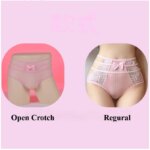 Pantimedias Eróticas con Abertura en la Entrepierna para Hombres y Mujeres, Lencería, Sissy, Gay, Fetiche, Medias de Terciopelo Sedoso, Leggings Sexys de Encaje, Térmicas - Imagen 4