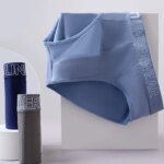 10 unids/lote de calzoncillos para hombre, ropa interior con letras, bragas cómodas, pantalones cortos, calzoncillos Boxer sexis, regalos para calzoncillos de hombre - Imagen 3