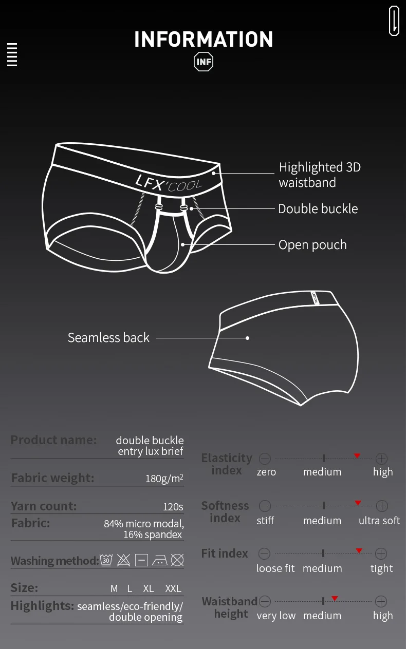52025 Slips de Lujo para Hombre – Ropa Interior de Modal Premium con Diseño Original, Bragueta Abierta Sexy y Comodidad Excepcional
