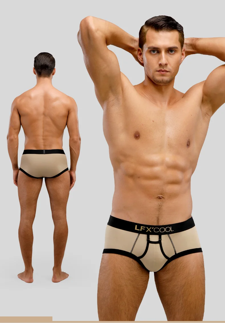 52025 Slips de Lujo para Hombre – Ropa Interior de Modal Premium con Diseño Original, Bragueta Abierta Sexy y Comodidad Excepcional