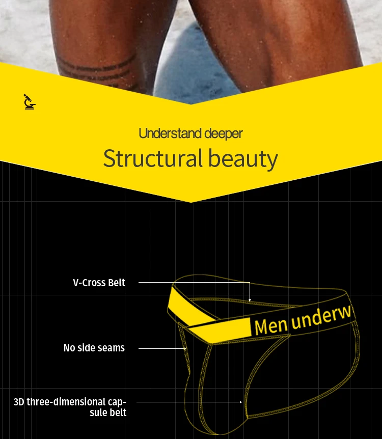 Braga para hombre de elastano