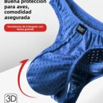 Calzoncillos Triangulares de Hombre, Cintura Baja, Corte en U, Sexy, de Seda Helada, con Malla Transpirable, Cómodos, Juvenil...