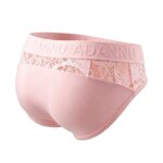 Calzoncillos de Hombre Ligeros y Transpirables de Modal con Encaje, Sexy, con Efecto de Realce de Cadera, Cómodos, Pure Desire - Imagen 4
