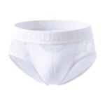 Calzoncillos de Hombre Ligeros y Transpirables de Modal con Encaje, Sexy, con Efecto de Realce de Cadera, Cómodos, Pure Desire - Imagen 6