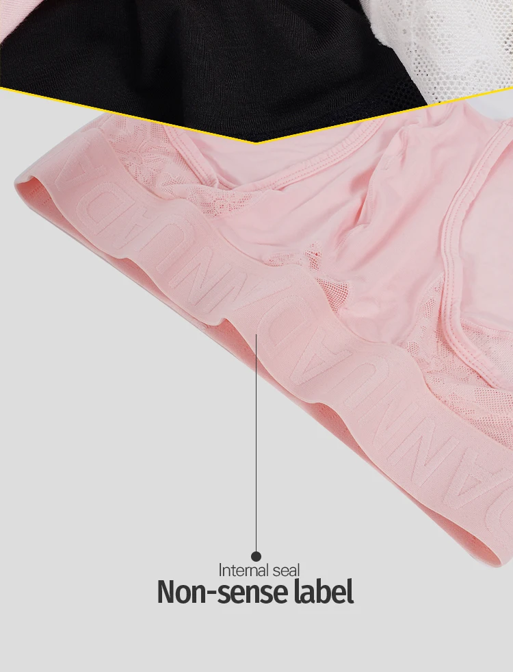 Calzoncillos de Hombre Ligeros y Transpirables de Modal con Encaje, Sexy, con Efecto de Realce de Cadera, Cómodos, Pure Desire