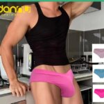 Nuevos calzoncillos deportivos sexys para hombre, de cintura baja, con forma de V, de alta elasticidad, transpirables, sin costuras, con efecto de realce de glúteos.