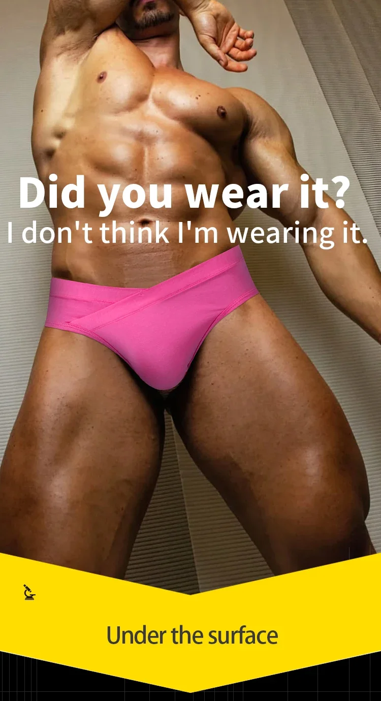 Nuevos calzoncillos deportivos sexys para hombre, de cintura baja, con forma de V, de alta elasticidad, transpirables, sin costuras, con efecto de realce de glúteos.