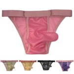 Calzoncillos de látex transparentes para hombre, para discotecas, clubes y espectáculos, calzoncillos ajustados para fiestas y lencería privada - Imagen 6