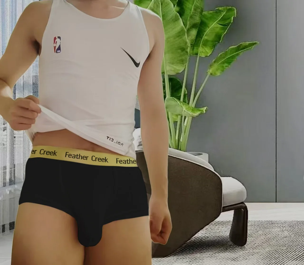 Calzoncillos bóxer grandes en forma de U para hombre 2026, ropa interior sexy y cómoda para hombre