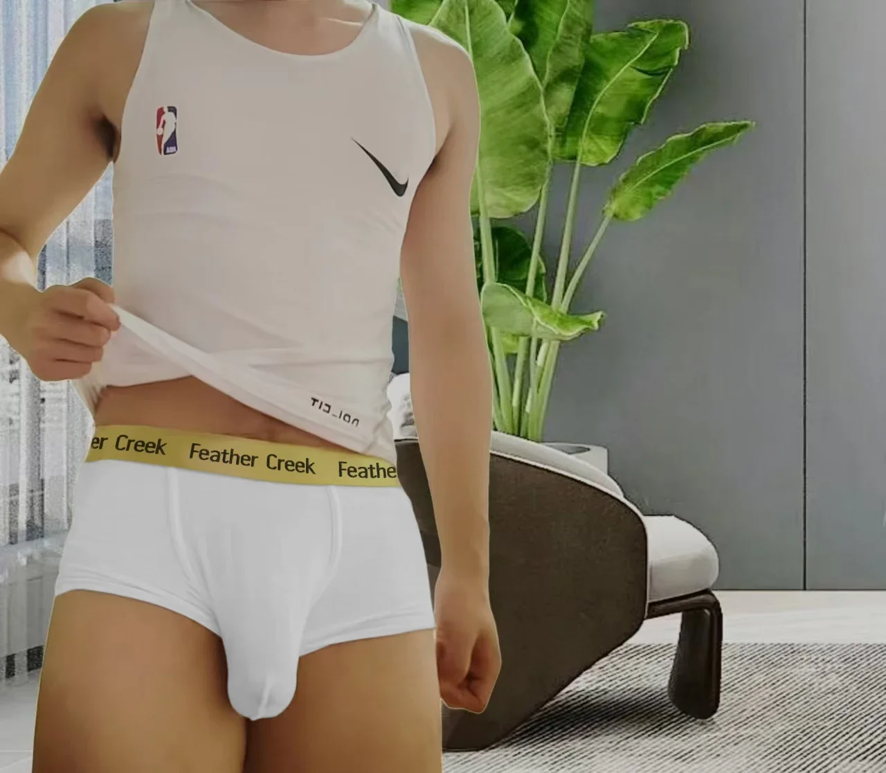 Calzoncillos bóxer grandes en forma de U para hombre 2026, ropa interior sexy y cómoda para hombre