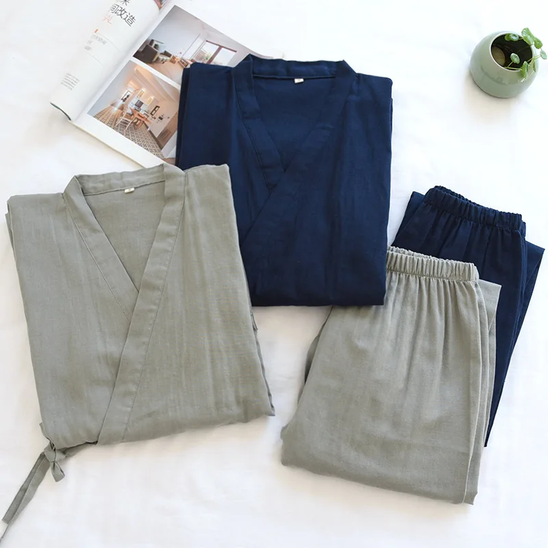 Bata para hombre de algodón