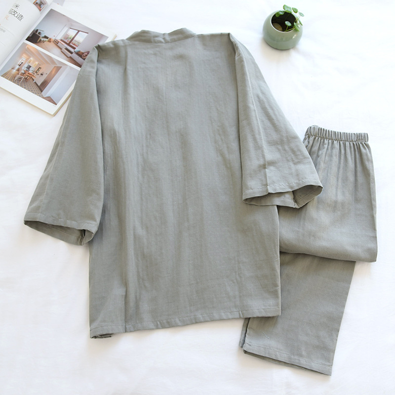 Bata para hombre de algodón