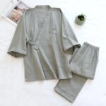 Bata para hombre de algodón - Imagen 4