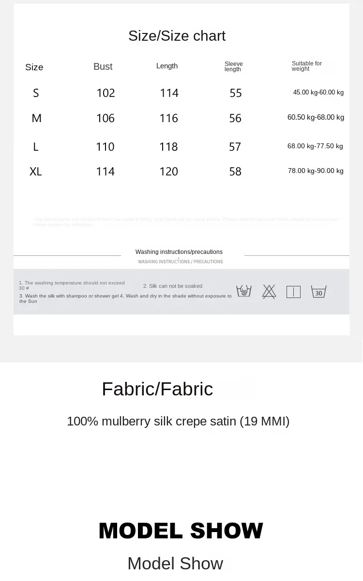 FIMTAIRAH-batas de seda Real para hombre, ropa de dormir masculina de manga larga, a la moda, elegante, para el hogar, 19MM, 100%