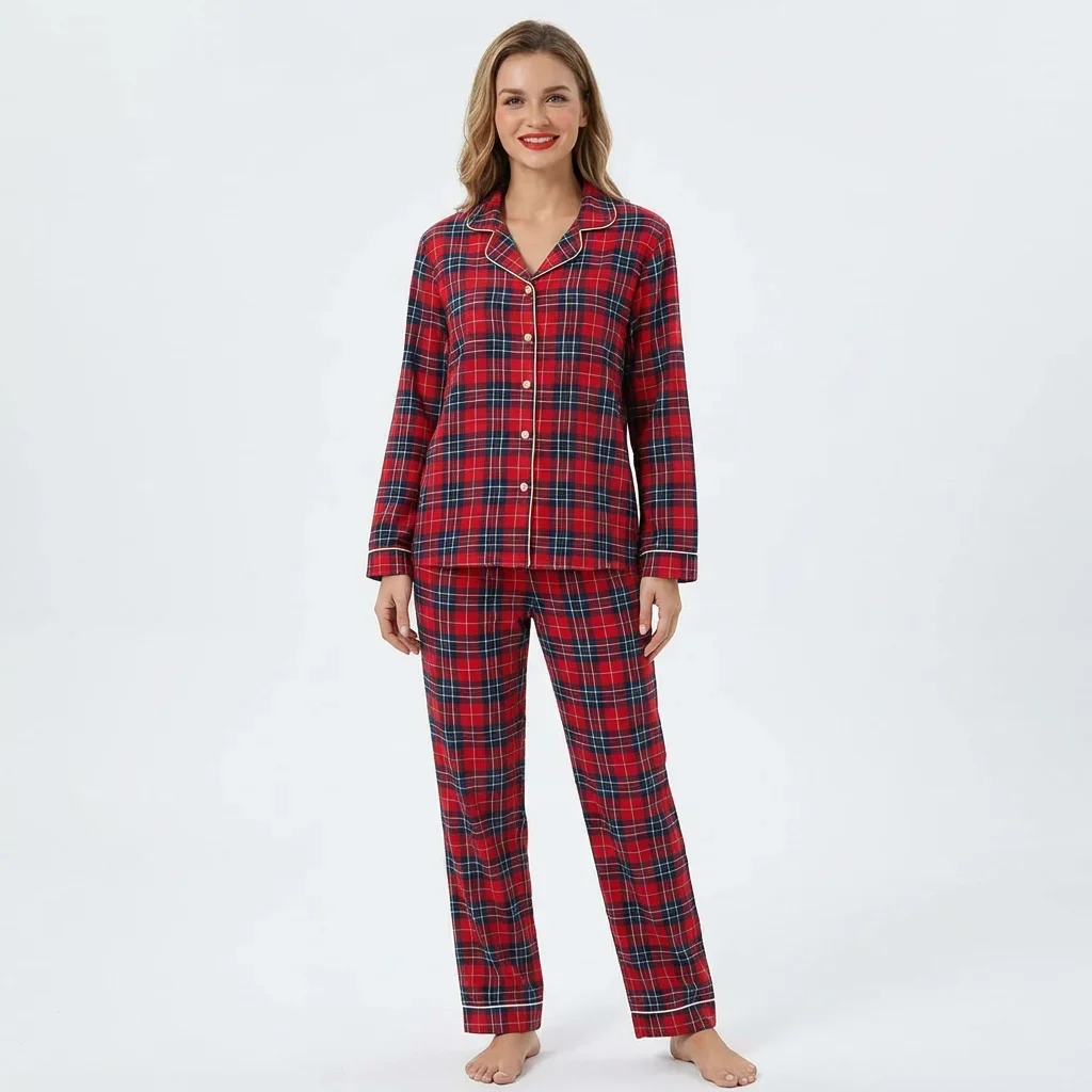 Conjunto de ropa de dormir de 2 piezas de algodón