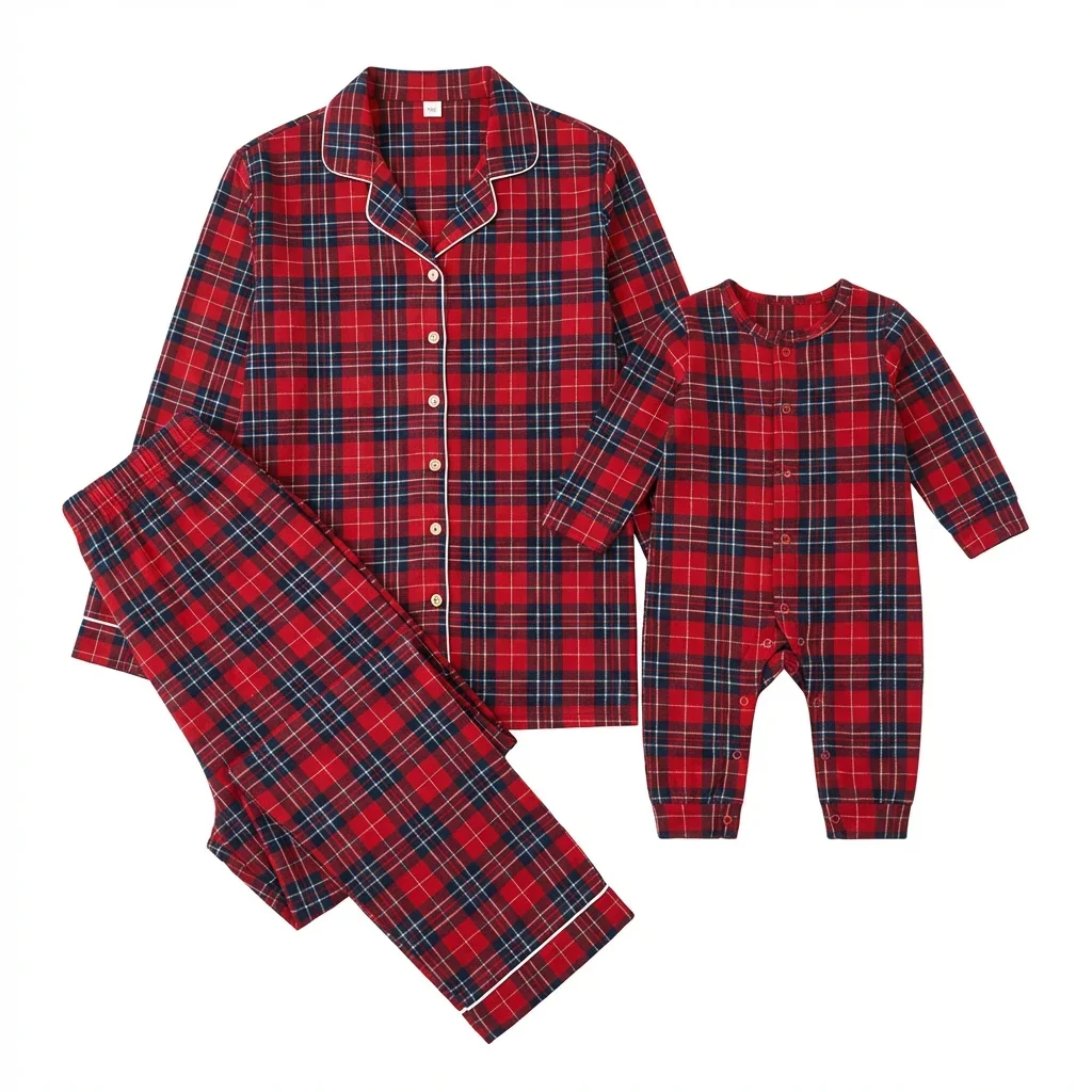 Conjunto de ropa de dormir de 2 piezas de algodón