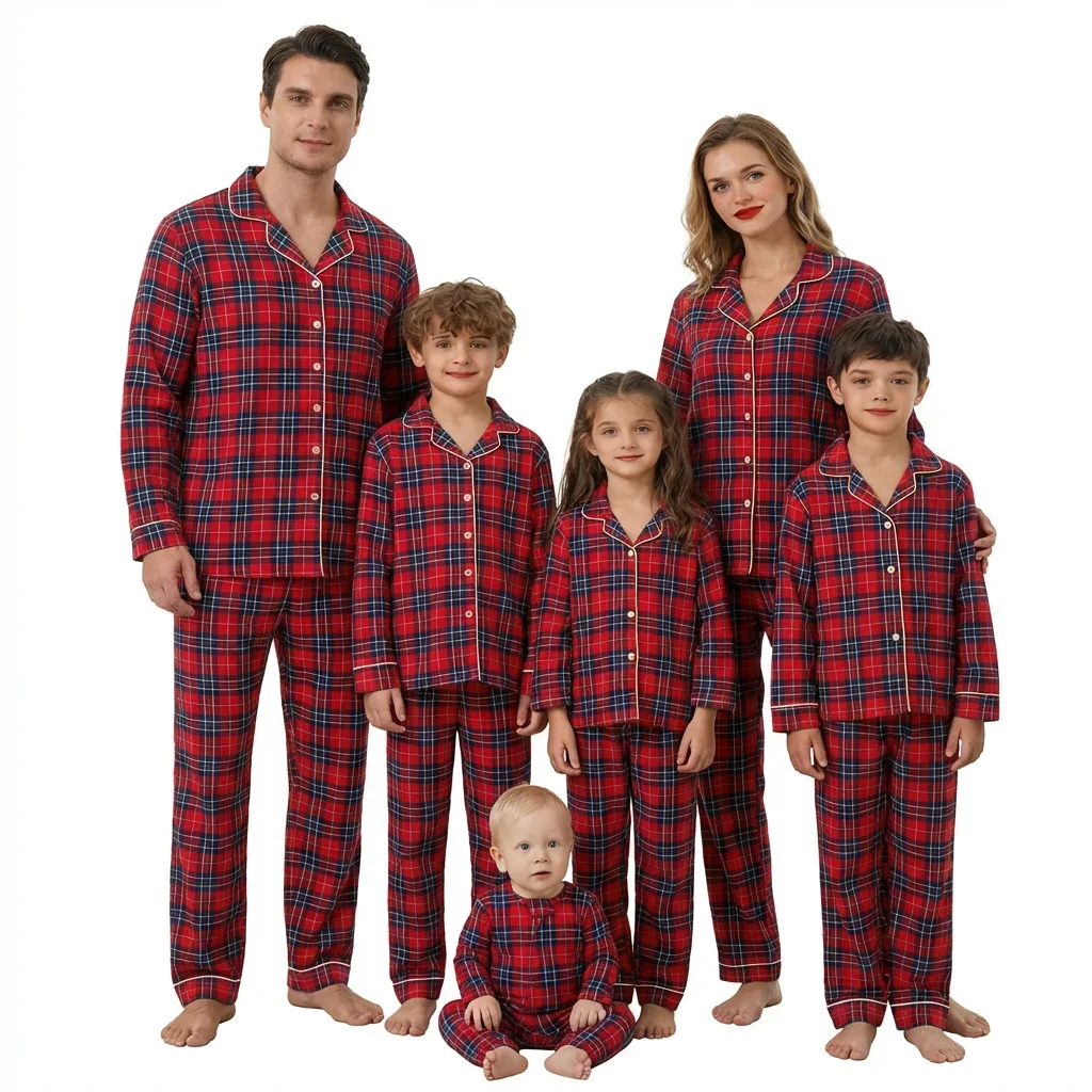 Conjunto de ropa de dormir de 2 piezas de algodón